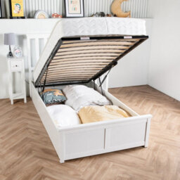 Home Treats Wooden Ottoman Bed Frame Single - No Mattress - thumbnail 2