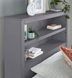 Save On Goods UK 3Ft Single Grey Wood Wooden Lift Up Ottoman Storage Bed Frame - thumbnail 4
