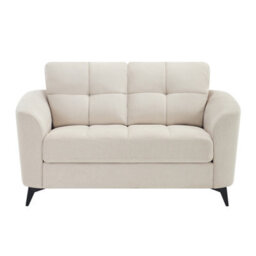 More4Homes Solna 2 Seater Scandi Style Fabric Living Room Sofa (Beige) - thumbnail 3
