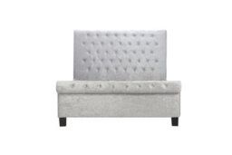 Birlea Sienna Small Double Bed In Steel Crushed Velvet - thumbnail 7