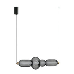 Luminosa Lighting Luminosa Marco Bar Pendant Ceiling Light Black 3000K Warm White - thumbnail 2