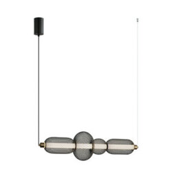 Luminosa Lighting Luminosa Marco Bar Pendant Ceiling Light Black 3000K Warm White