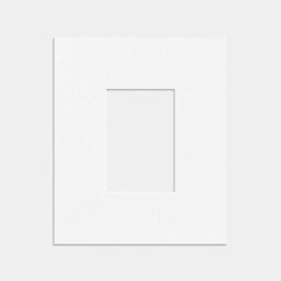 Ak Frames 12X10 White Picture Mounts To Fit 6X4 Aperture Size - Mount Board Only (No Frame Included) - thumbnail 1