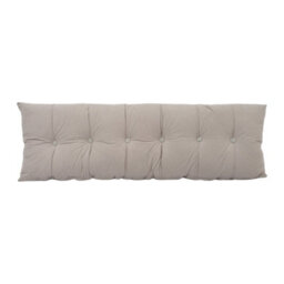 Darphe Light Grey Washable Upholstered Chenille Headboard Pillow 180Cm W X 60Cm H - thumbnail 3