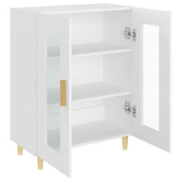 Berkfield Sideboard White 69.5X34X90 Cm Engineered Wood - thumbnail 7