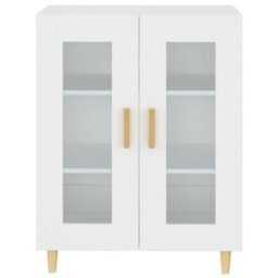 Berkfield Sideboard White 69.5X34X90 Cm Engineered Wood - thumbnail 5