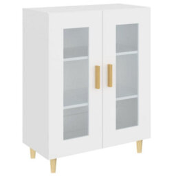 Berkfield Sideboard White 69.5X34X90 Cm Engineered Wood - thumbnail 2