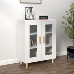 Berkfield Sideboard White 69.5X34X90 Cm Engineered Wood - thumbnail 1