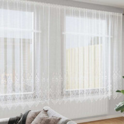 Walplus Curtains With Curtains White 600X240Cm Polyester - thumbnail 1