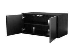 my furniture Inga Black Oak Floating Sideboard - thumbnail 4