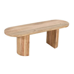 Royal Solid Mango Wooden Dining Bench 130 Cm - thumbnail 4