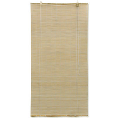 Berkfield Eco-Friendly Natural Bamboo Roller Blinds 120 X 220 Cm - image 1