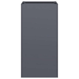 Berkfield Planter Anthracite 40X40X80 Cm Cold-Rolled Steel - thumbnail 4