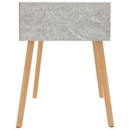 Berkfield Bedside Cabinets 2 Pcs Concrete Grey 40X40X56 Cm Engineered Wood - thumbnail 4