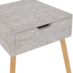 Berkfield Bedside Cabinets 2 Pcs Concrete Grey 40X40X56 Cm Engineered Wood - thumbnail 9