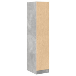 Walplus Apothecary Cabinet Concrete Grey 30X41X144.5 Cm Engineered Wood - thumbnail 7