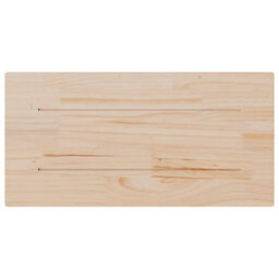 Walplus Table Tops 2 Pcs 80X40X2.5 Cm Rectangular Solid Wood Pine - thumbnail 7