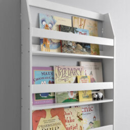 Nöa & Nani Noa & Nani Display 3 Shelf Bookcase Wall Mounted In Classic White Hakan - thumbnail 3