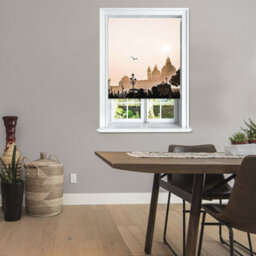Lister Cartwright Photographic Blackout Roller Blinds For Bedroom Windows - (60 X 140 Cm) - Venice Tonal - thumbnail 4