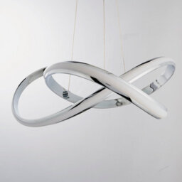 Anson Lighting Carra Chrome Integrated Led Ceiling Pendant - thumbnail 5