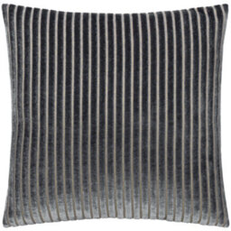 Paoletti Savoy Stripe Velvet Cushion Cover 50Cm X 50Cm - thumbnail 1