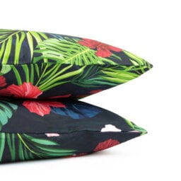 Gardenwize Pair Of Outdoor Garden Sofa Chair Furniture Scatter Cushions- Tropical - thumbnail 4