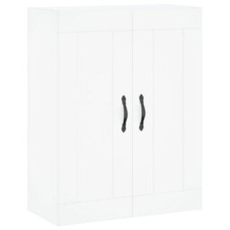 Berkfield Highboard White 69.5X34X180 Cm Engineered Wood - thumbnail 5