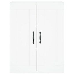 Berkfield Highboard White 69.5X34X180 Cm Engineered Wood - thumbnail 6