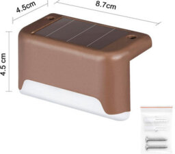 16 Pack Solar Deck Lights, Waterproof Led Step Lights For Stairs, Fence, Yard, Patio - Warm White - thumbnail 3