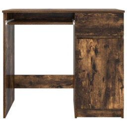Walplus Desk Smoked Oak 86X49X76 Cm Engineered Wood - thumbnail 6