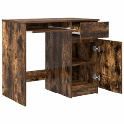 Walplus Desk Smoked Oak 86X49X76 Cm Engineered Wood - thumbnail 5