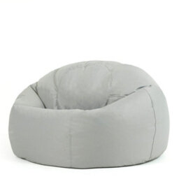 icon Adult Classic Beanbag Outdoor Waterproof Bean Bags Ready Filled - Grey, 2 Pack - thumbnail 2