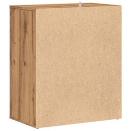 Berkfield Shoe Cabinet Artisan Oak 60X35X70 Cm Engineered Wood - thumbnail 7
