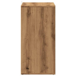 Berkfield Shoe Cabinet Artisan Oak 60X35X70 Cm Engineered Wood - thumbnail 6
