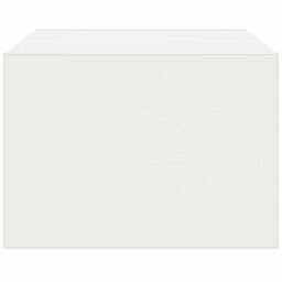 Berkfield Tv Cabinet With Led Lights White 75X35.5X25 Cm - thumbnail 8