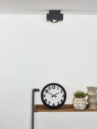 Lucide Xirax Modern Ceiling Spotlight - Led Dim To Warm - Gu10 - 1X5W 2200K/3000K - Black - thumbnail 4