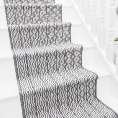 Cable Stair Runner - Reversible, Durable & Hardwearing Carpet For Stairs & Staircases, Multiple Lengths - image 1