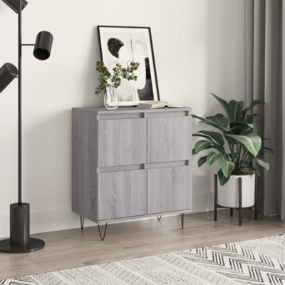 Berkfield Sideboard Grey Sonoma 60X35X70 Cm Engineered Wood - image 1