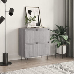 Berkfield Sideboard Grey Sonoma 60X35X70 Cm Engineered Wood - thumbnail 1