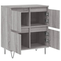Berkfield Sideboard Grey Sonoma 60X35X70 Cm Engineered Wood - thumbnail 6