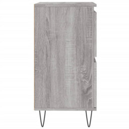 Berkfield Sideboard Grey Sonoma 60X35X70 Cm Engineered Wood - thumbnail 7