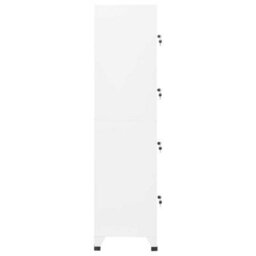 Walplus Locker Cabinet White 38X45X180 Cm Steel - thumbnail 5