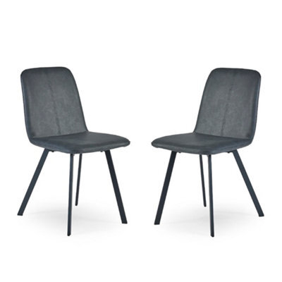 Oakham Helmsley Premium Antique Black Dining Chairs - Set Of 2 - image 1