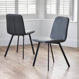 Oakham Helmsley Premium Antique Black Dining Chairs - Set Of 2 - thumbnail 4