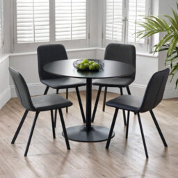 Oakham Helmsley Premium Antique Black Dining Chairs - Set Of 2 - thumbnail 5