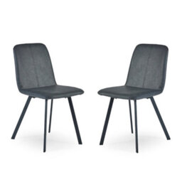 Oakham Helmsley Premium Antique Black Dining Chairs - Set Of 2 - thumbnail 1