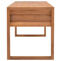 Berkfield Tv Cabinet 120X40X45 Cm Solid Wood Teak - thumbnail 4
