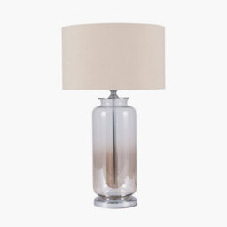 Pacific Lifestyle Lustre Ombre Glass Table Lamp With Champagne Shade - thumbnail 2