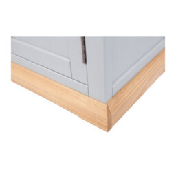 Cabinet Bits Bomporto Light Grey 2 Door Tv Cabinet Wood Knob - thumbnail 7