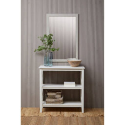 Orsina Three Shelf Ivory Book Case, Pine Wood Tall Book Shelf, Large Book Case For Home & Office - thumbnail 4